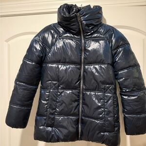NWOT Kenneth Cole shiny puffer